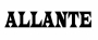 Логотип Allante